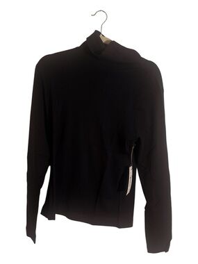 NWT Three Dots Black Men’s Turtleneck Sweater in Black size XL